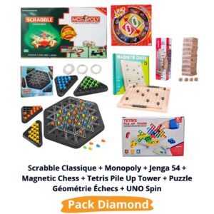 Pack Diamond - Collection Ultime des Jeux de Société