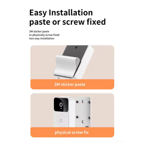 Sonnette Vidéo Intelligente WiFi HD Sécurité et Confort pour Votre Maison (11)