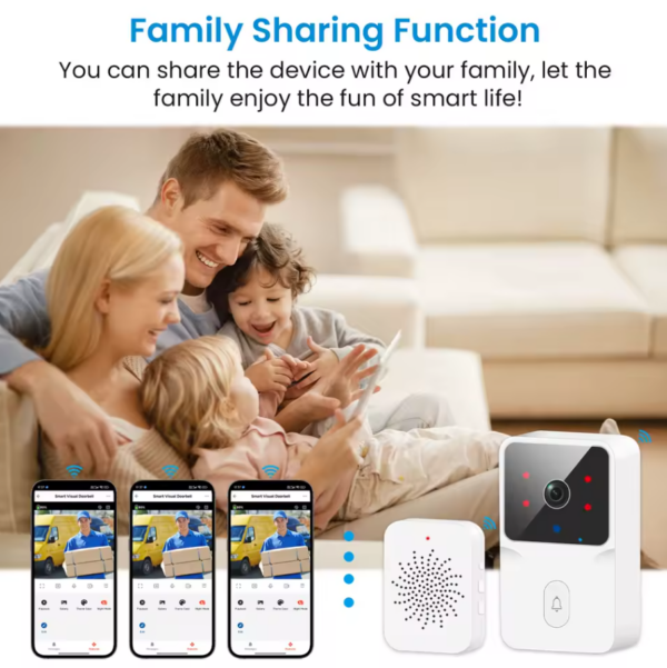 Sonnette Vidéo Intelligente WiFi HD Sécurité et Confort pour Votre Maison